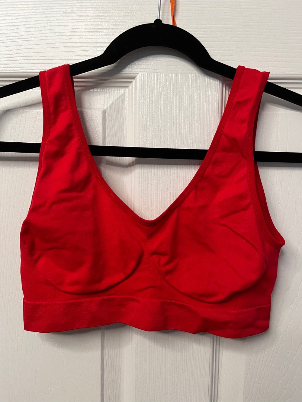 Red Wireless Bralette - Women Intimates & Sleepwear Barely Worn
